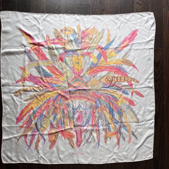 GUCCI Silk Scarf - Picture 4 of 4